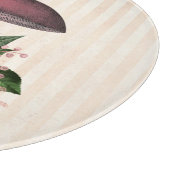  paddenstoel en Floral Compilation Snijplank (Hoek)