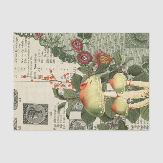  paddenstoel Ephemera Tissuepapier (Voorkant)