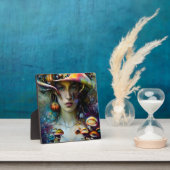 paddenstoel Fantasy Woman Fotoplaat (Insitu)