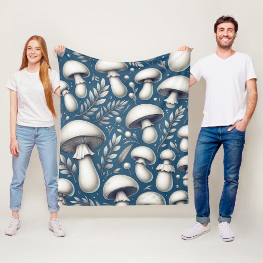 paddenstoel fleece deken (In situ)