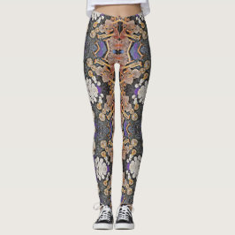 Paddenstoel Forragers gepatterd Leggings