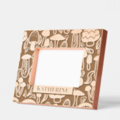 paddenstoel gegraveerde lijstjes (Links)