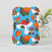 paddenstoel kaart (Staand voorkant)