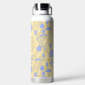 Paddenstoel Lavendel Cream Cooler Waterfles (Achterkant)
