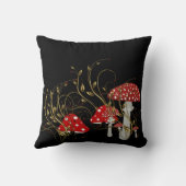 Paddenstoel Licht Kussen (Achterkant)