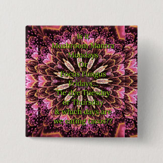 Paddenstoel Maandag Button