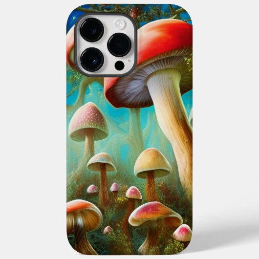 paddenstoel Magic Forest Fantasy Case-Mate iPhone Case (Achterkant)