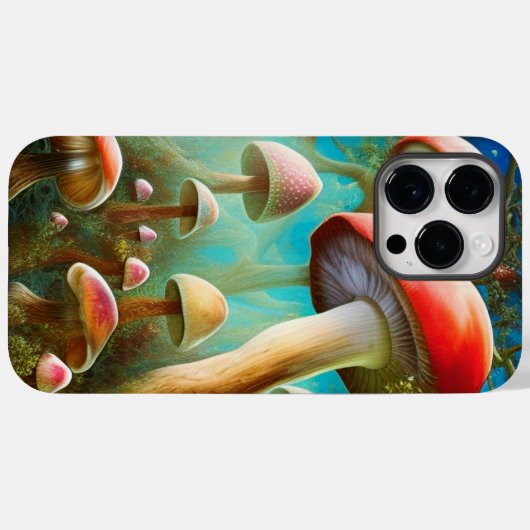 paddenstoel Magic Forest Fantasy Case-Mate iPhone Case (Achterkant (horizontaal))