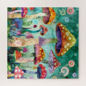 paddenstoel Magisch bos Legpuzzel (Horizontaal)