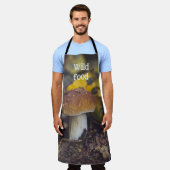 paddenstoel met gele bladeren schort (Gedragen)