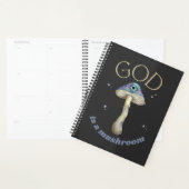 Paddenstoel met oog  stijl, God is een paddenstoel Planner (Display)