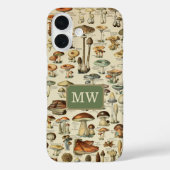 paddenstoel op maat monogram Case-Mate iPhone case (Achterkant)
