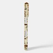 paddenstoel op maat monogram Case-Mate iPhone case (Achterkant / Rechts)
