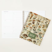 paddenstoel op maat monogram planner (Display)