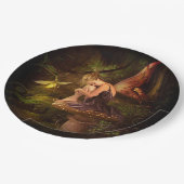 paddenstoel papieren bordje (Gekanteld)