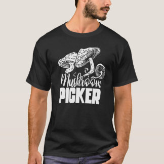 Paddenstoel Picker die verzamelt T-shirt