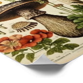  paddenstoel poster (Hoek)