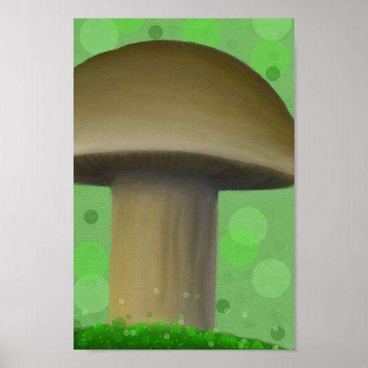 Paddenstoel Poster (Voorkant)