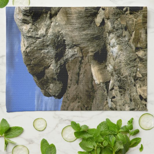 paddenstoel Rock Theedoek (Gevouwen)