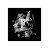 paddenstoel 	rubberstempel (Afrduk)