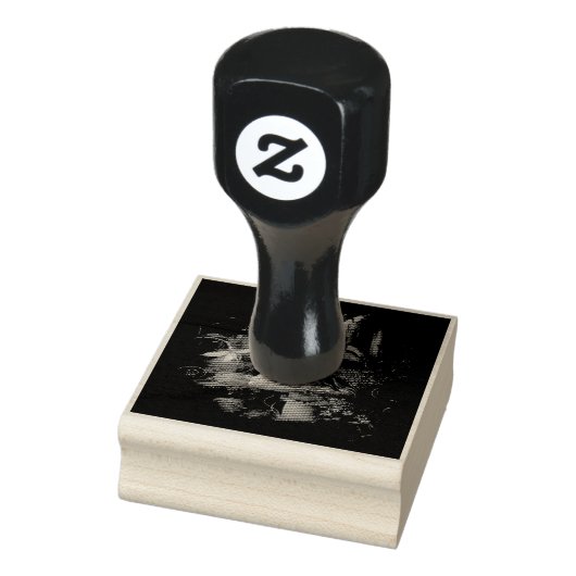 paddenstoel 	rubberstempel (Stempel)