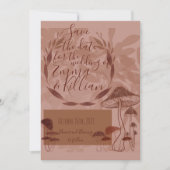 paddenstoel save the date (Voorkant)