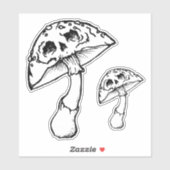 paddenstoel sticker (Vel)