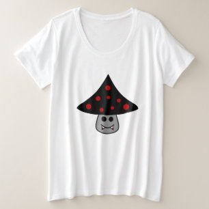 Paddenstoel Vampire Plus formaat T-shirt