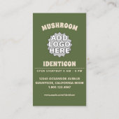 paddenstoel visitekaartje (Achterkant)
