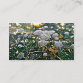 Paddenstoel Visitekaartje (Achterkant)