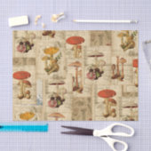  paddenstoel voor ontkoppeling tissuepapier (Craft)