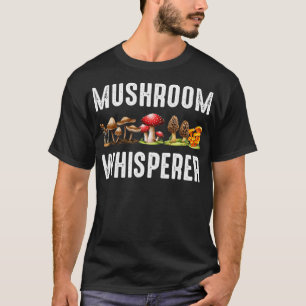 paddenstoel Whisperer Funny Mushroom Hunting Gift T-shirt