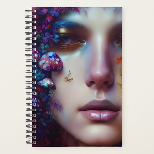 paddenstoel Woman Fantasy Planner (Voorkant)