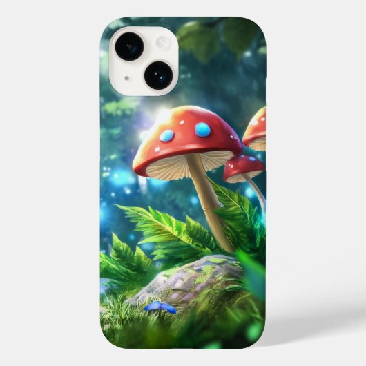 paddenstoelbos Case-Mate iPhone case (Achterkant)