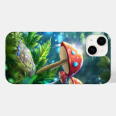 paddenstoelbos Case-Mate iPhone case (Achterkant (horizontaal))