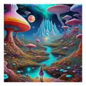 paddenstoelbos perfect poster (Voorkant)