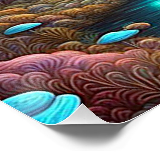 paddenstoelbos perfect poster (Hoek)