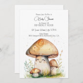 PaddenstoelCartoon Kaart (Voorkant / Achterkant)