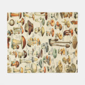 PaddenstoelCollectie    Fleece Deken (Voorkant (Horizontaal))