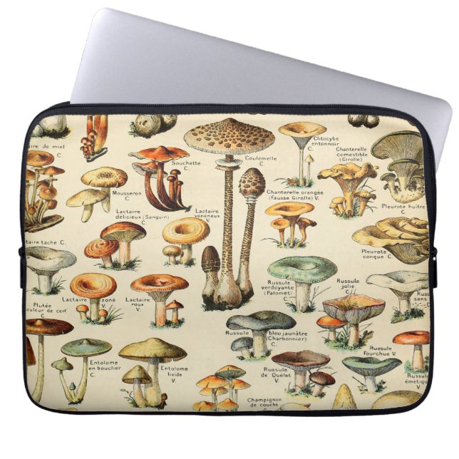 PaddenstoelCollectie Laptop Sleeve (Voorkant)