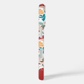 Paddenstoelen & Bloemen Mid Century Modern Custom  Case-Mate iPhone Case (Achterkant / Rechts)