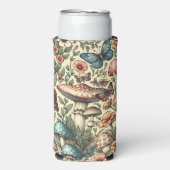 paddenstoelen, bloemen, vlinders grillig (Seltzer Voorkant)