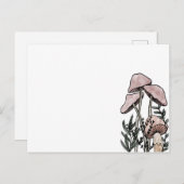 paddenstoelen briefkaart (Voorkant / Achterkant)