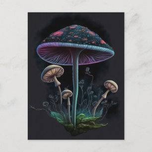 paddenstoelen briefkaart