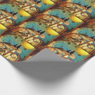 paddenstoelen cadeaupapier
