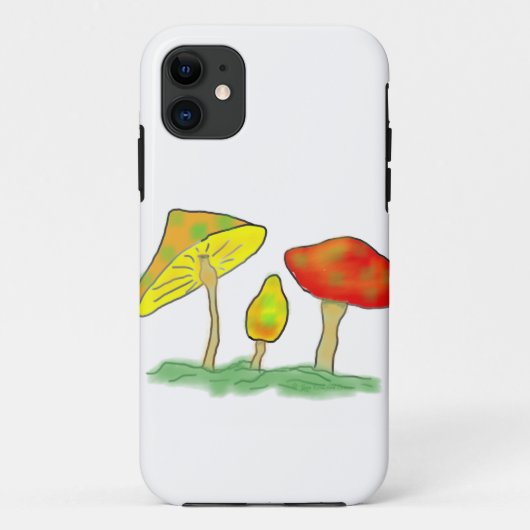 paddenstoelen Case-Mate iPhone case (Achterkant)