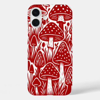Paddenstoelen iPhone 16 Plus Hoesje