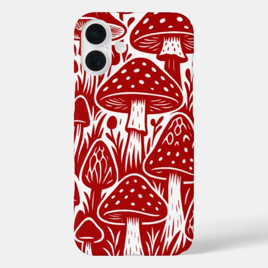 Paddenstoelen Case-Mate iPhone Case (Achterkant)