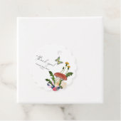 Paddenstoelen - Dank u kaart Bedankjes Labels (In situ)