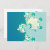 Paddenstoelen Fractal Briefkaart (Voorkant / Achterkant)